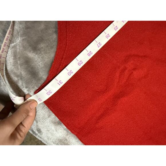 NWT Universal Standard Size 4XL (38-40) Red Crew High Neck Sweater Tank Shirt - Picture 8 of 9